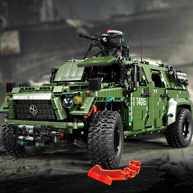Remote Controlled Armoured Raid Vehicle | 3174pcs