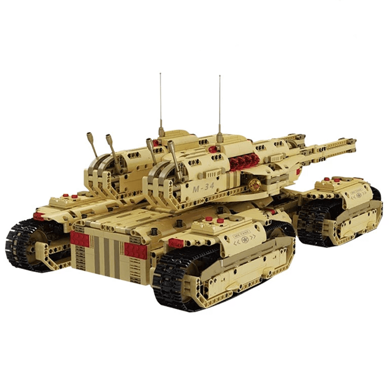 Remote Controlled Army 4 Track Tank | 3295pcs