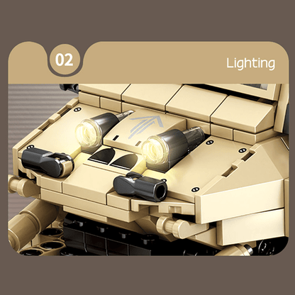 Remote Controlled Army Buggy | 1181pcs