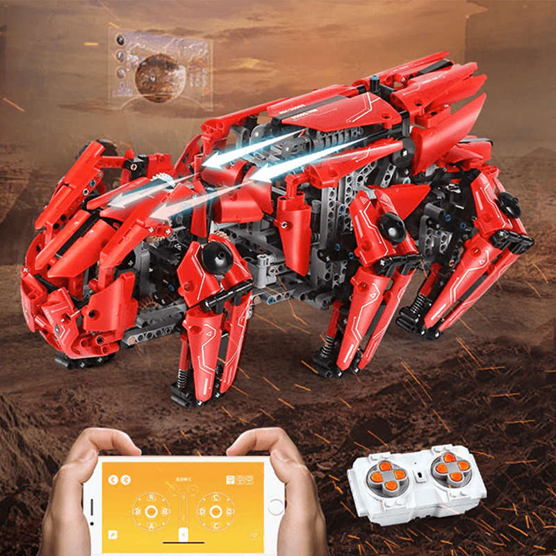 Remote Controlled Battle Hexapod | 1607pcs
