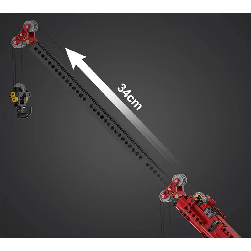 RC Mobile Crane | 1831pcs