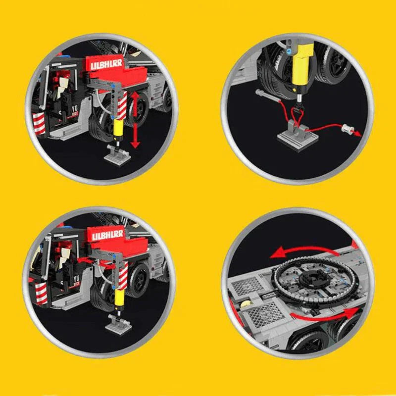 RC Mobile Crane | 4885pcs