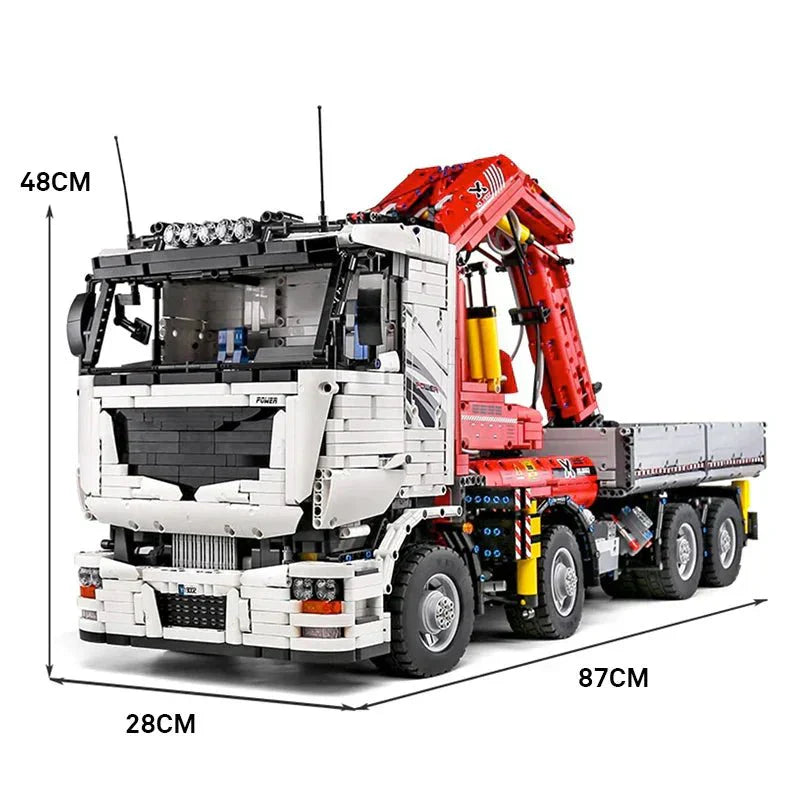 RC Heavy-Duty Crane Truck | 8238pcs