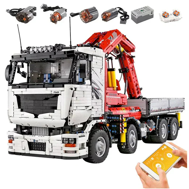 RC Heavy-Duty Crane Truck | 8238pcs