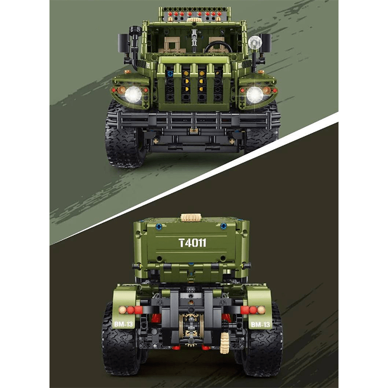 Remote Controlled Katyusha Rocket Launcher | 2267pcs