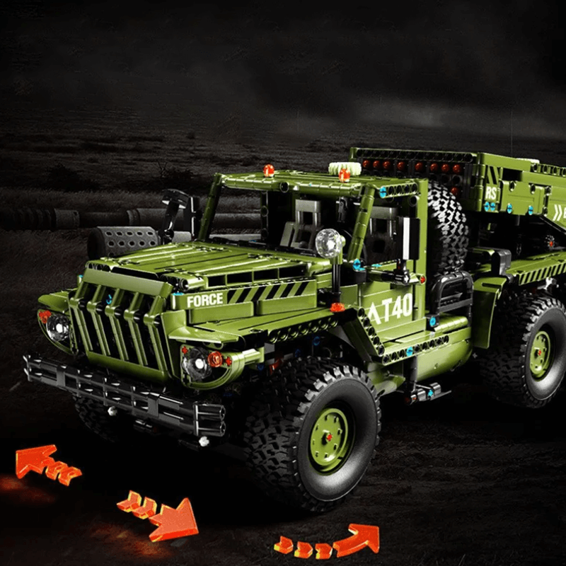 Remote Controlled Katyusha Rocket Launcher | 2267pcs