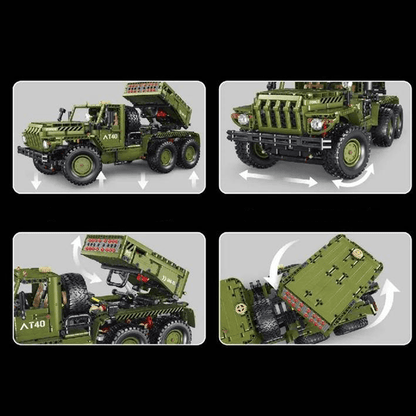 Remote Controlled Katyusha Rocket Launcher | 2267pcs