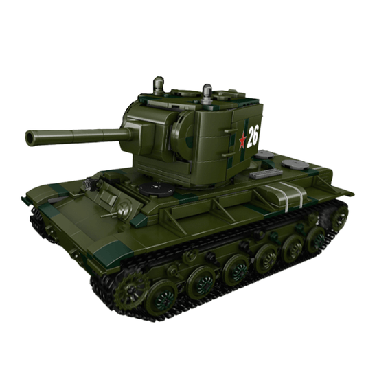 Remote controlled KV-2 tank | 897pcs