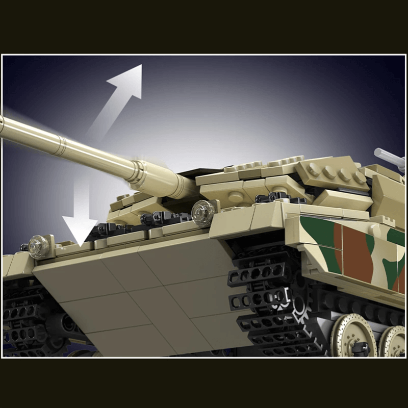 Remote Controlled Leopard Tank | 1090pcs