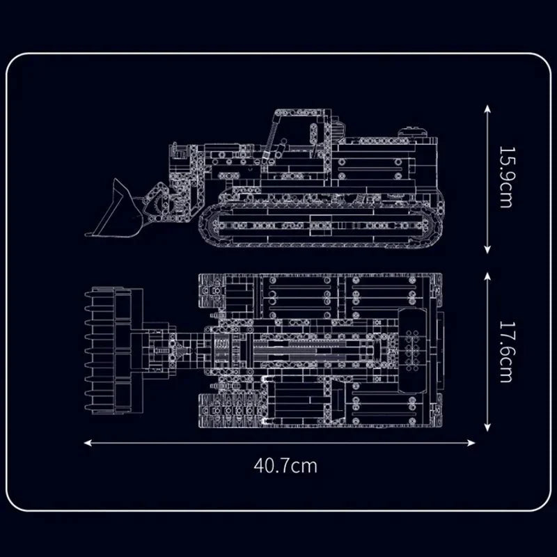 RC Heavy-Duty Wheel Loader | 1422pcs