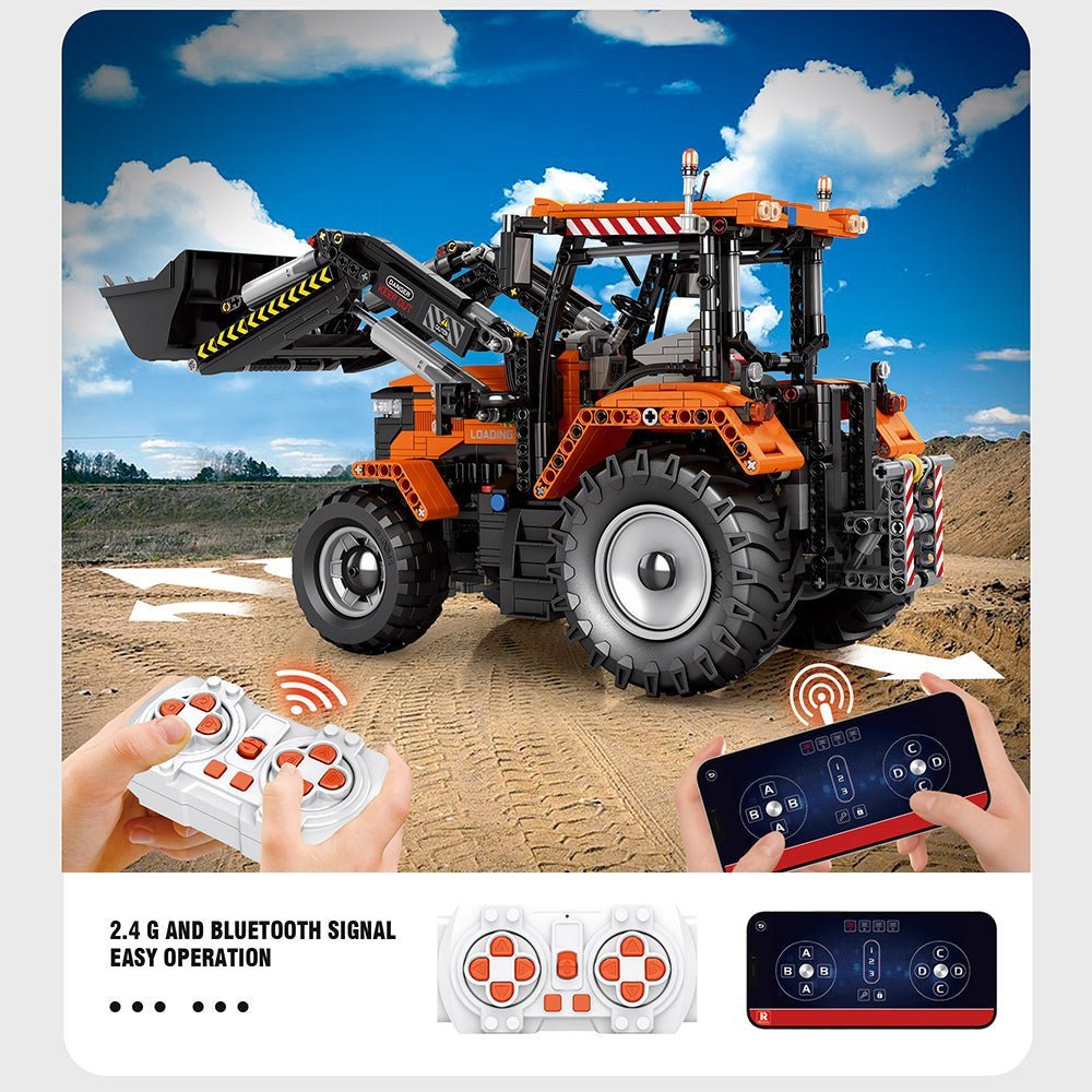 Remote Controlled Loading Tractor | 1496pcs