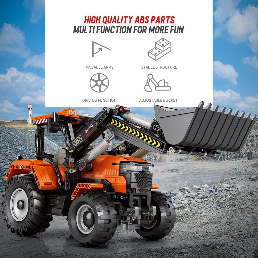 Remote Controlled Loading Tractor | 1496pcs