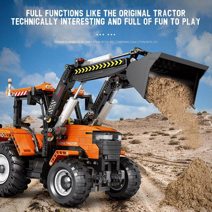 Remote Controlled Loading Tractor | 1496pcs