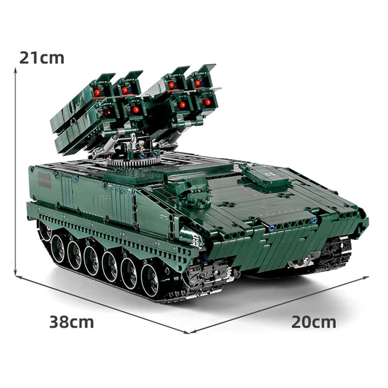 Remote Controlled Missile Shooter | 1689pcs