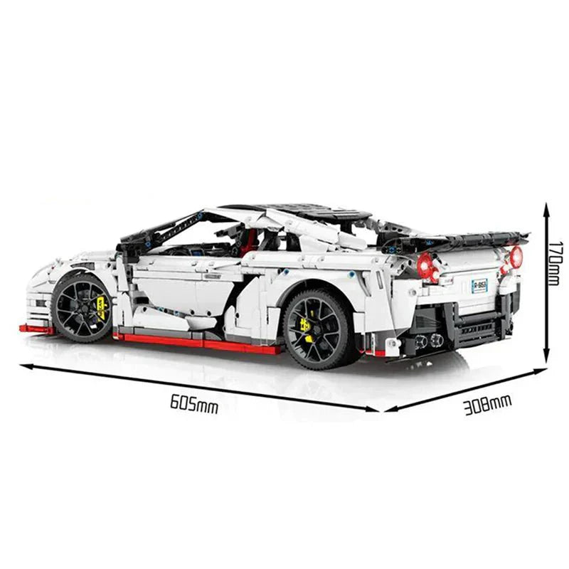 R35 Godzilla Twin-Turbo JDM | 4097pcs