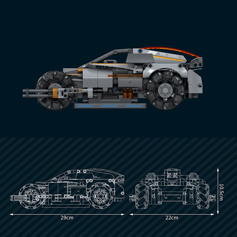 Remote Controlled OmniTank | 555pcs