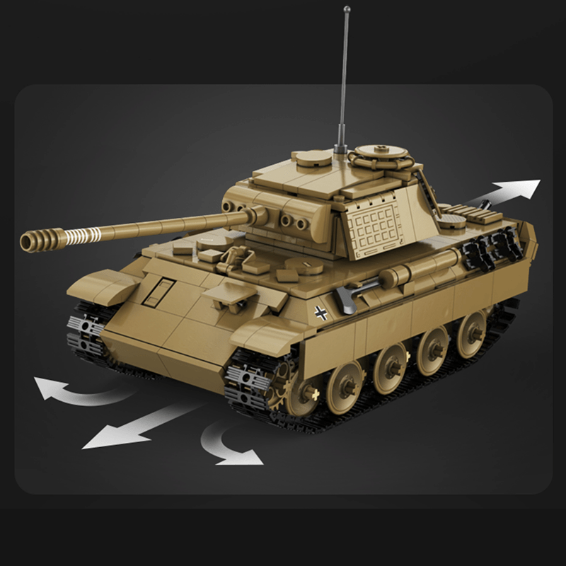 Remote Controlled Panther Tank | 906pcs