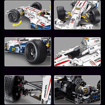 RC Single-Seater Formula Racer | 1680pcs
