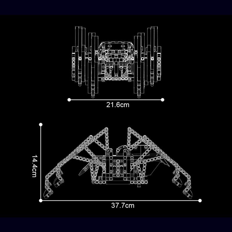 Remote Controlled SpiderBot | 817pcs