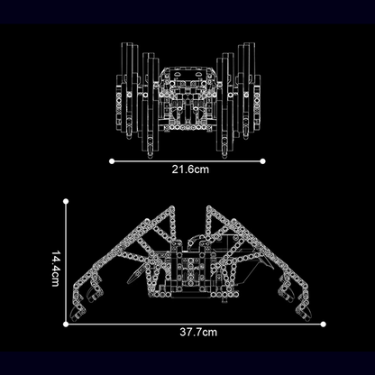 Remote Controlled SpiderBot | 817pcs
