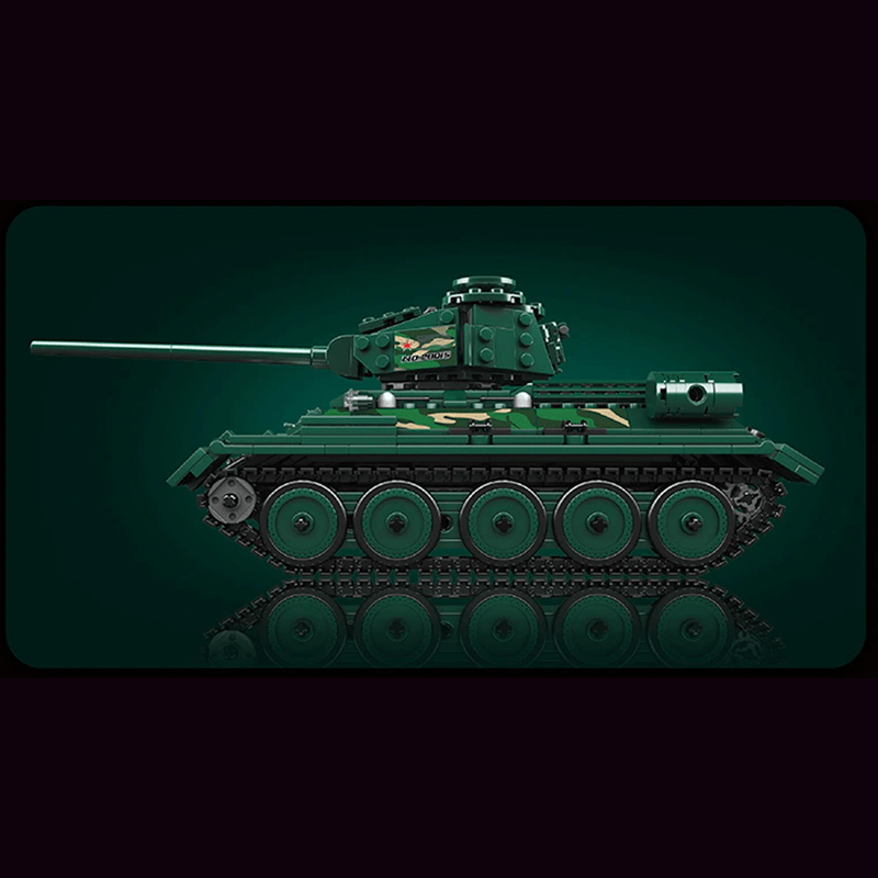 Remote Controlled T-34 Tank | 799pcs