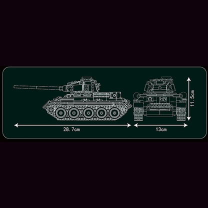 Remote Controlled T-34 Tank | 799pcs