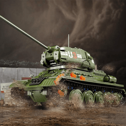 Remote Controlled T34 Tank | 2051pcs