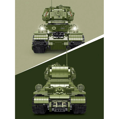 Remote Controlled T34 Tank | 2051pcs