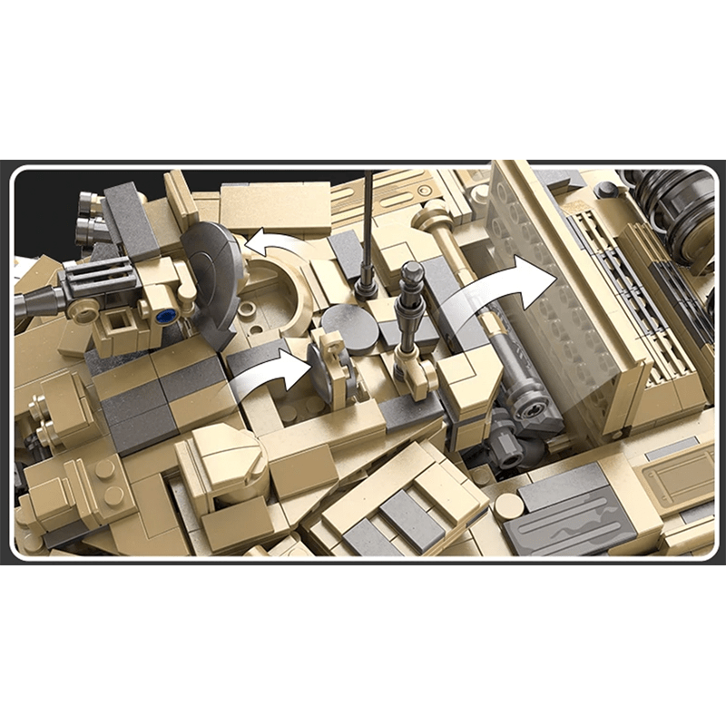 Remote Controlled Tank | 1722pcs