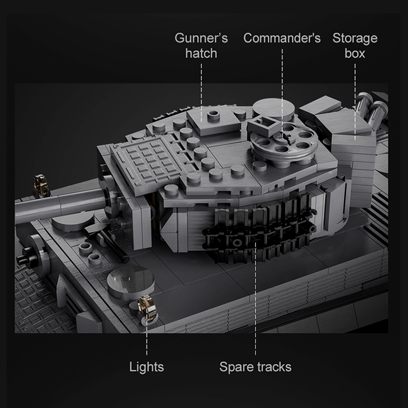 Remote Controlled Tank | 925pcs