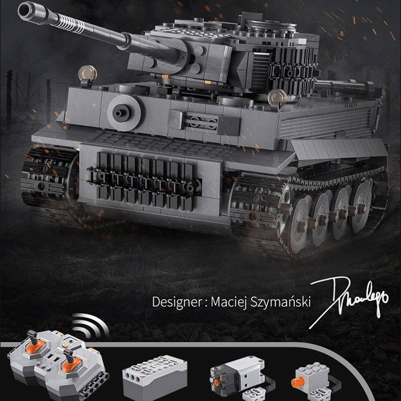 Remote Controlled Tank | 925pcs
