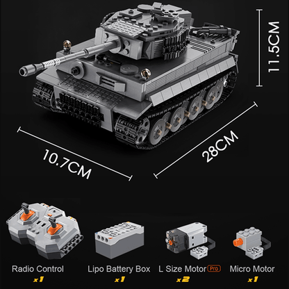 Remote Controlled Tank | 925pcs