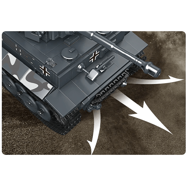Remote Controlled Tiger Tank | 800pcs
