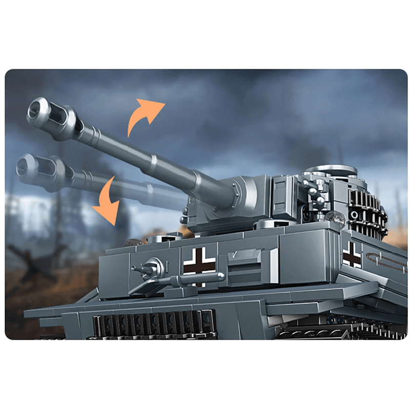 Remote Controlled Tiger Tank | 800pcs