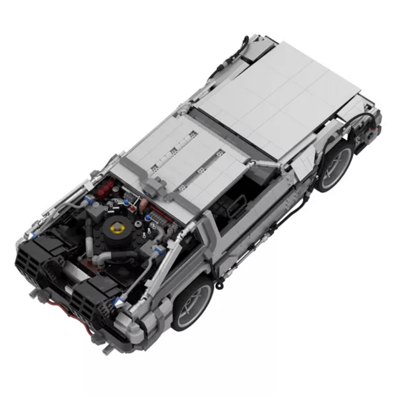 Retro Time-Travel Coupe | 2716pcs