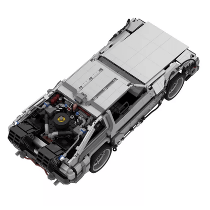 Retro Time-Travel Coupe | 2716pcs