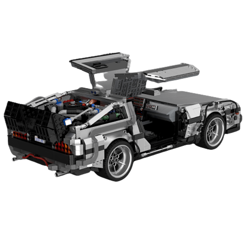 Retro Time-Travel Coupe | 2716pcs