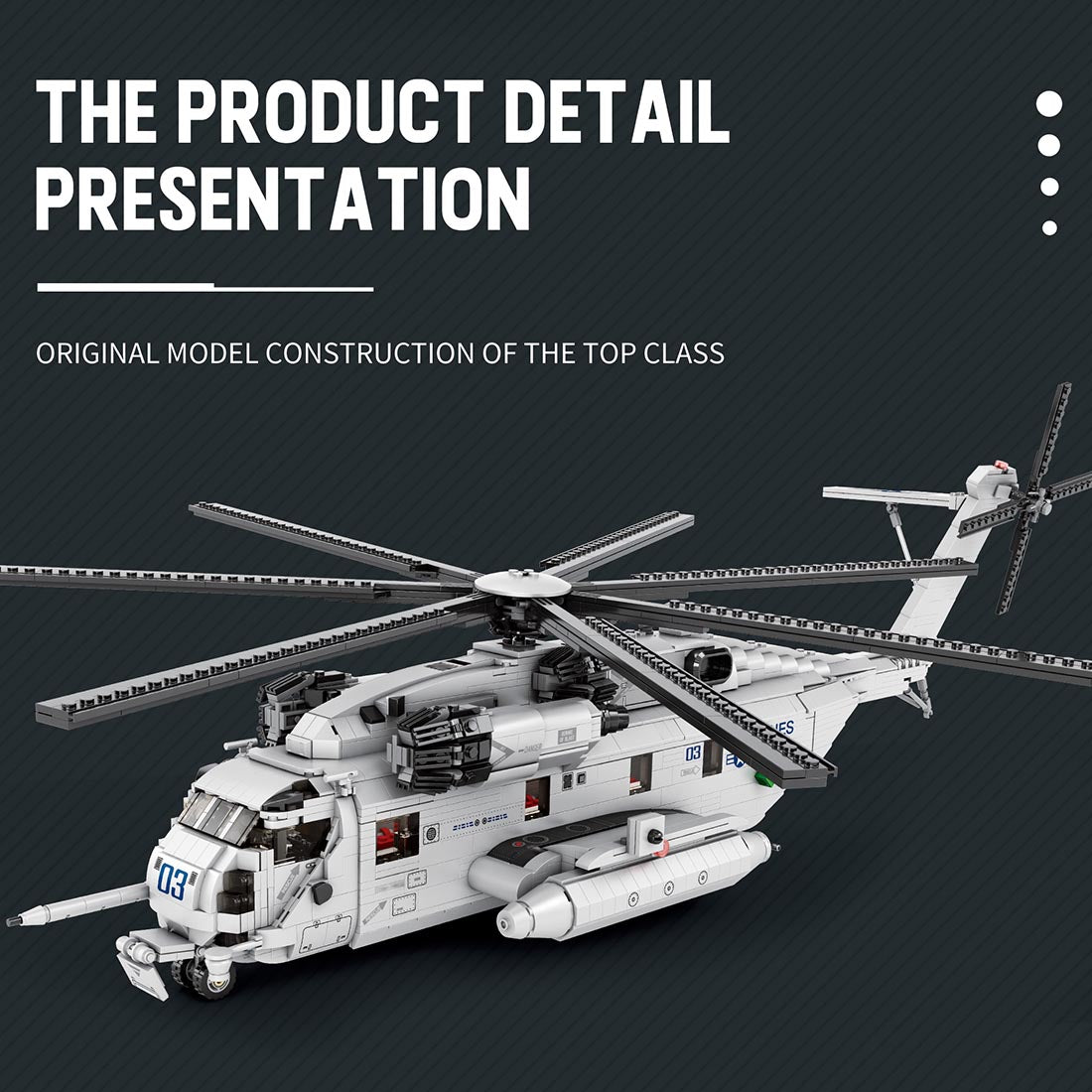 Sikorsky Ch-53K Super Stallion | 2192pcs