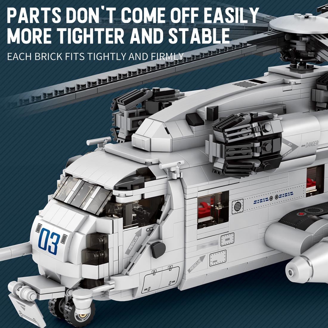 Sikorsky Ch-53K Super Stallion | 2192pcs