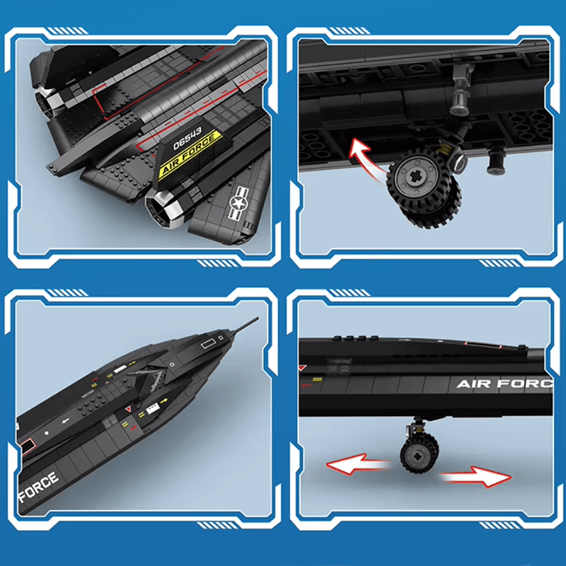 SR-71 Blackbird | 1774pcs