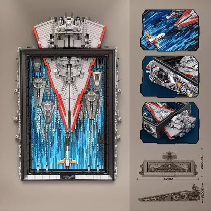 Star Destroyer 3D Painting | 5964pcs