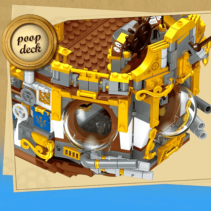SteamPunk Airship | 3271pcs