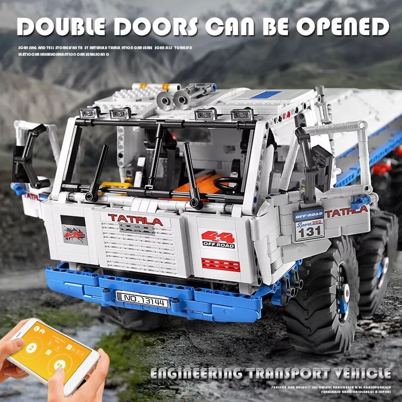 RC Heavy 8x8 Utility Truck | 3647pcs