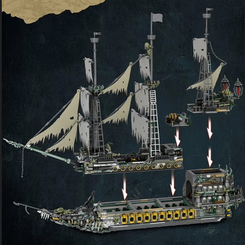 The Pirate Ship | 5864pcs