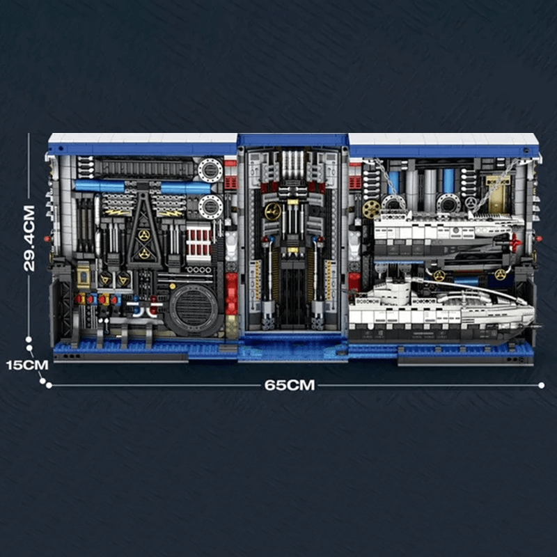 The Submarine Factory | 3465pcs