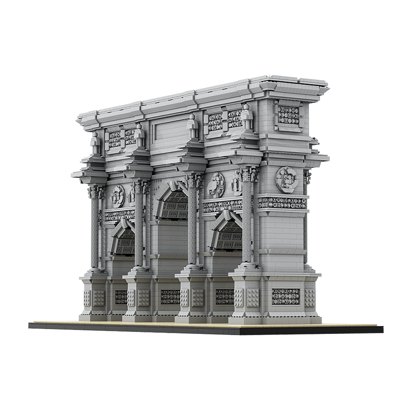 The Ultimate Arc de Triomphe du Carrousel | 7627pcs