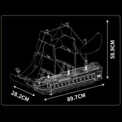 Classic Sailing Ship Explorer | 3579pcs