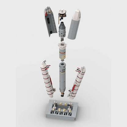 Titan IIIE Centaur | 909pcs