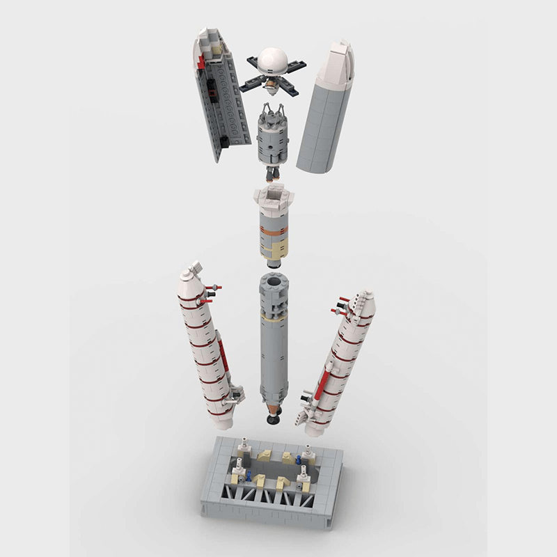 Titan IIIE Centaur | 909pcs