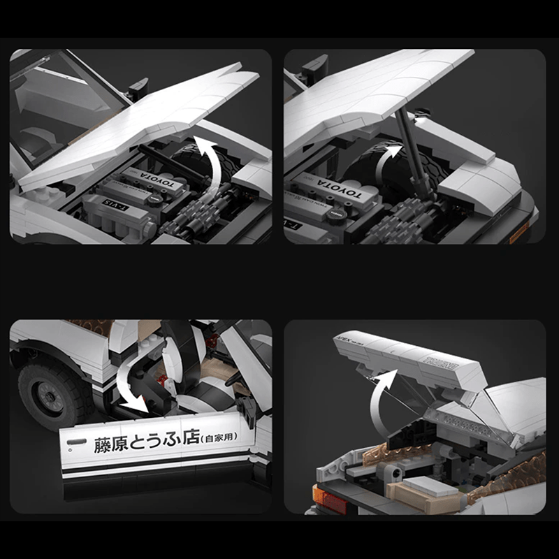 Toyota A86 Trueno JDM Drift | 1234pcs